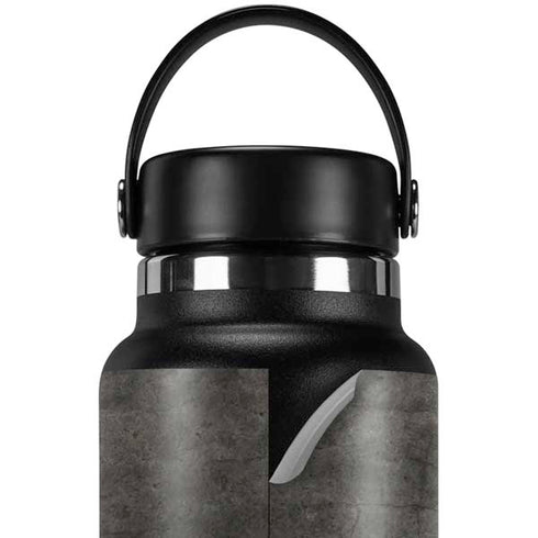 Dark Iron Grey Concrete Hydro Flask 32oz Wide Mouth Skin
